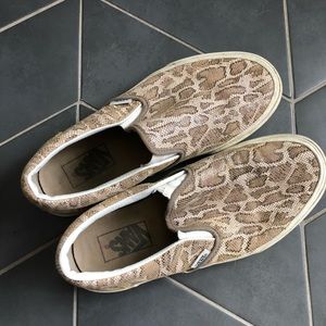 Snake skin VANS